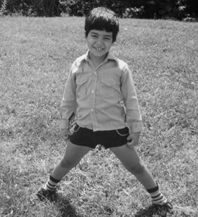 Sagi Levy, at age 5